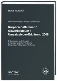 Abbildung von: Körperschaftsteuer-/Gewerbesteuer-/Umsatzsteuererklärung 2008 - Stollfuß