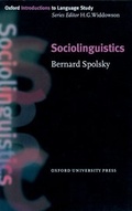 Cover: Sociolinguistics - Oxford University Press