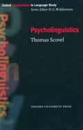 Cover: Psycholinguistics - Oxford University Press