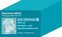 Abbildung von: Shorties Box 4 - ZPO I/II, Gesellschaftsrecht, HGB - Hemmer-Wüst