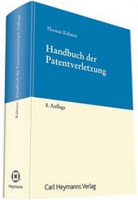 Abbildung von: Handbuch der Patentverletzung - Carl Heymanns Verlag
