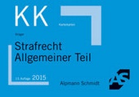 Bild vergrößern Bild: Karteikarten Strafrecht Allgemeiner Teil - Alpmann Schmidt