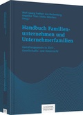 Cover: Handbuch Familienunternehmen und Unternehmerfamilien - Sch&auml;ffer-Poeschel