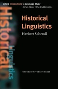 Cover: Historical Linguistics - Oxford University Press