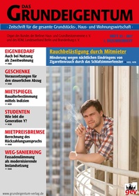 Bild vergrößern Bild: Das Grundeigentum - Grundeigentum-Verlag