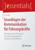 Cover: Grundlagen der Kommunikation f&uuml;r F&uuml;hrungskr&auml;fte - Springer
