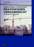 Cover: Praxiswissen Vergaberecht - De Gruyter