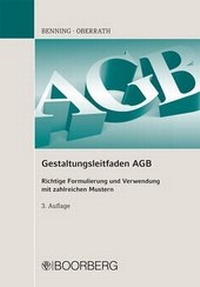 Abbildung von: Gestaltungsleitfaden AGB - Boorberg