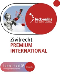 Abbildung von: beck-online. Zivilrecht Premium International - C.H.BECK