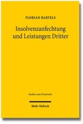Cover: Insolvenzanfechtung und Leistungen Dritter - Mohr Siebeck