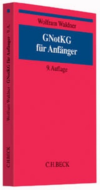 Enlarge image Cover: GNotKG für Anfänger - C.H.BECK