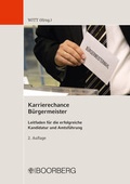 Abbildung von: Karrierechance Bürgermeister - Boorberg