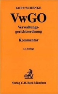 Cover: Verwaltungsgerichtsordnung (VwGO) - C.H.BECK