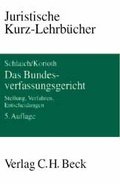 Cover: Das Bundesverfassungsgericht - C.H.BECK