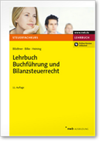 Abbildung von: Lehrbuch Buchführung und Bilanzsteuerrecht - NWB