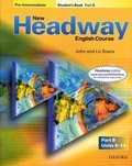 Cover: New Headway: Pre-Intermediate: Student's Book B - Oxford University Press