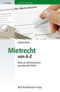 Cover: Mietrecht von A - Z - dtv