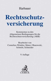 Abbildung von: Rechtsschutzversicherung: ARB - C.H.BECK