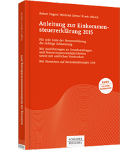 Abbildung von: Anleitung zur Einkommensteuererklärung 2015 - Schäffer-Poeschel
