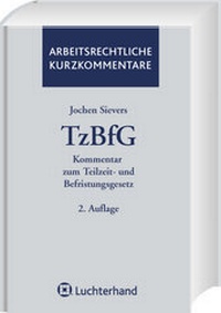Abbildung von: TzBfG - Luchterhand