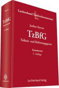 Abbildung von: TzBfG - Luchterhand