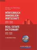 Cover: W&ouml;rterbuch Immobilienwirtschaft. Englisch-Deutsch /Deutsch-Englisch - Immobilien Zeitung GmbH