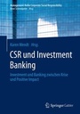 Cover: CSR und Investment Banking - Springer Gabler