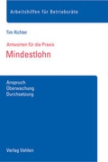 Cover: Mindestlohn - Vahlen