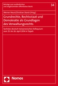Cover: Grundrechte, Rechtsstaat und Demokratie als Grundlagen des Verwaltungsrechts - Nomos