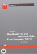 Cover: Handbuch f&uuml;r das strafrechtliche Ermittlungsverfahren - ZAP