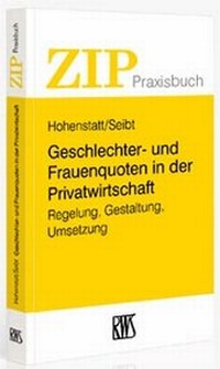 Abbildung von: Geschlechter- und Frauenquoten in der Privatwirtschaft - RWS