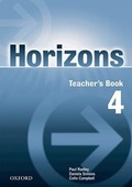 Cover: Horizons 4: Teacher's Book - Oxford University Press