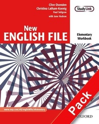 Enlarge image Cover: New English File: Elementary: Workbook with key and MultiROM Pack - Oxford University Press