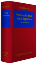 Cover: Community Trade Mark Regulation - Nomos