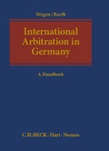 Cover: International Arbitration in Germany - Nomos