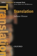 Cover: Translation - Oxford University Press