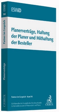 Abbildung von: Planerverträge, Haftung der Planer und Mitverantwortung der Besteller - C.H.BECK