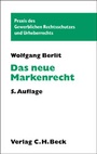 Cover: Das neue Markenrecht - C.H.BECK