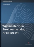 Cover: Kommentar zum Streitwertkatalog Arbeitsrecht - Deutscher Anwaltverlag