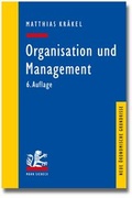 Cover: Organisation und Management - Mohr Siebeck