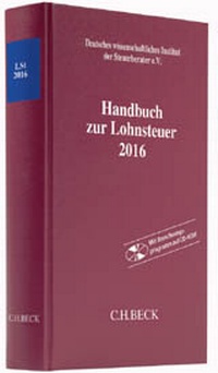 Abbildung von: Handbuch zur Lohnsteuer 2016: LSt 2016 - C.H.BECK