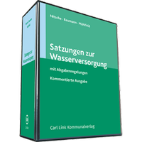 Abbildung von: Satzungen zur Wasserversorgung - Carl Link Verlag
