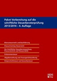 Abbildung von: Paket: Vorbereitung auf die schriftliche Steuerberaterprüfung 2013/2014 - HDS