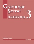 Cover: Grammar Sense 3:: Teacher's Book (with Tests CD) - Oxford University Press