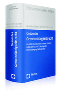 Abbildung von: Gesamtes Gemeinnützigkeitsrecht - Nomos