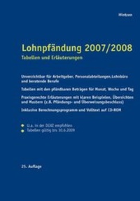 Abbildung von: Lohnpfändung 2007/2008 - Stollfuß