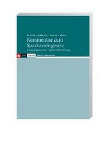 Abbildung von: Kommentar zum Sparkassengesetz - Deutscher Sparkassen Verlag