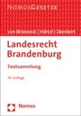 Bild: Landesrecht Brandenburg - Nomos