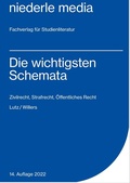 Cover: Die wichtigsten Schemata - 2023 - niederle media