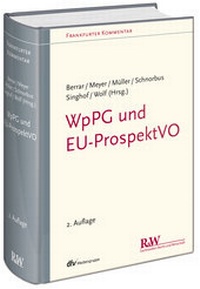 Abbildung von: WpPG und EU-ProspektVO - Fachmedien Recht und Wirtschaft